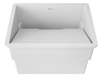 Porcelanosa BASIC Domestic Basic U801 - 50x40 cm E: Solid Surface Sinks Solid Surface 